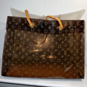 Louis Vuitton Vintage Translucent Monogram Amber Cabas